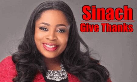 Sinach give thanks
