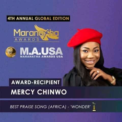 Mercy Chinwo Awards
